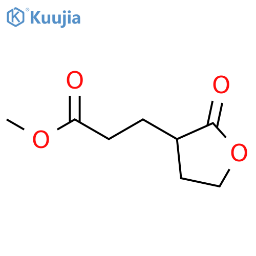 3-Furanpropanoic acid, tetrahydro-2-oxo-, methyl ester structure