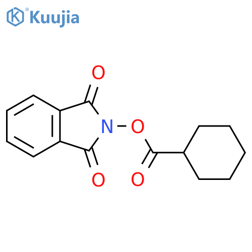 2-[(Cyclohexylcarbonyl)oxy]-1H-isoindole-1,3(2H)-dione structure