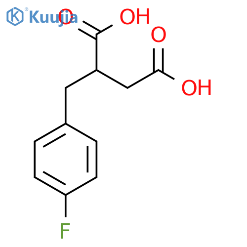 2-(4-Fluorobenzyl)succinic acid structure