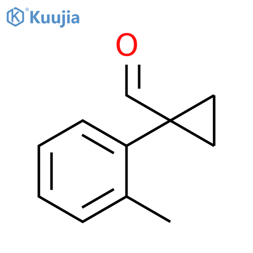 Cyclopropanecarboxaldehyde, 1-(2-methylphenyl)- structure