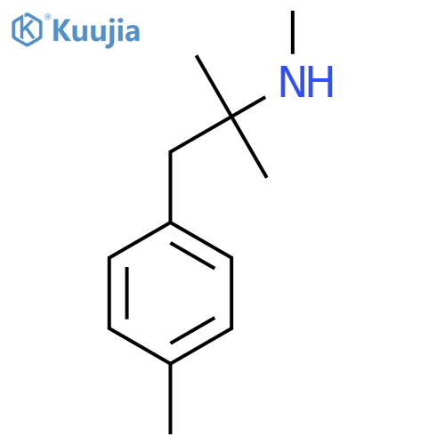 methyl2-methyl-1-(4-methylphenyl)propan-2-ylamine structure