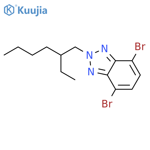 4,7-dibromo-2-(2-ethylhexyl)-2H-benzo[d][1,2,3]triazole structure