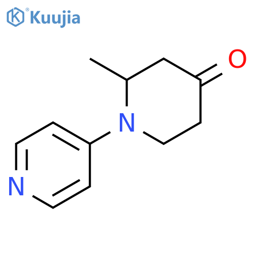 1-(Pyridin-4-ylmethyl)piperidin-4-one structure