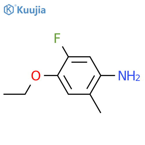 4-Ethoxy-5-fluoro-2-methylaniline structure