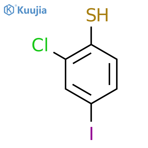 2-Chloro-4-iodobenzenethiol structure
