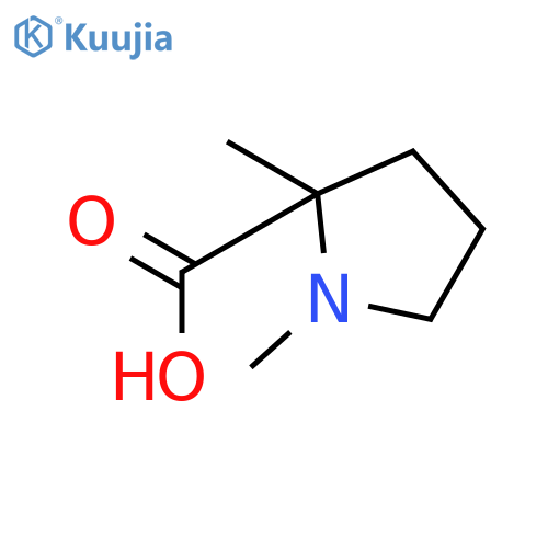 (2r)-1,2-dimethylpyrrolidine-2-carboxylic Acid structure