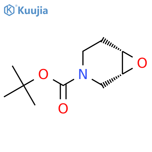 rac-tert-butyl (1R,6S)-7-oxa-3-azabicyclo4.1.0heptane-3-carboxylate, cis structure