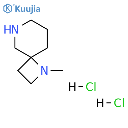 1-methyl-1,6-diazaspiro[3.5]nonane dihydrochloride structure