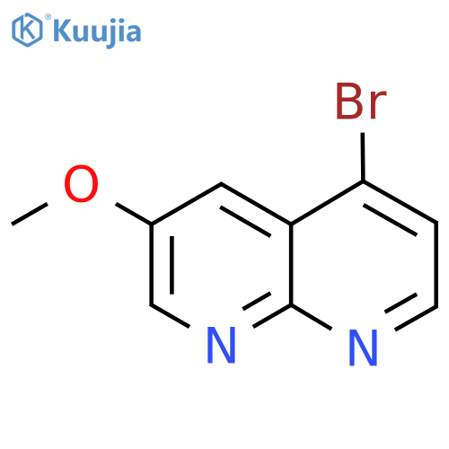 5-Bromo-3-methoxy-[1,8]naphthyridine structure