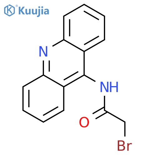 Acetamide,N-9-acridinyl-2-bromo- structure