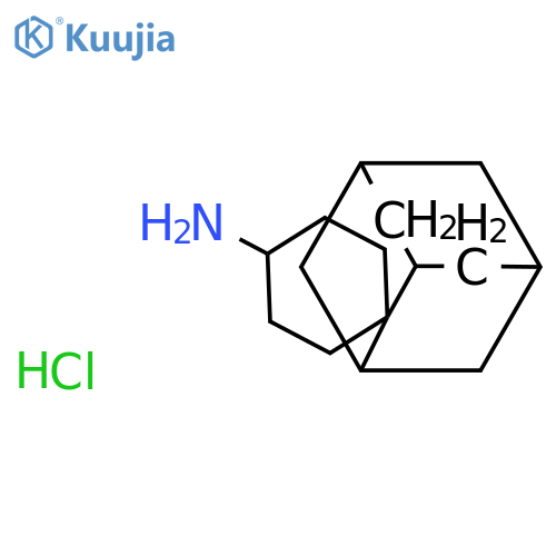 Spiro[adamantane-2,1'-cyclohexan]-4'-amine hydrochloride structure