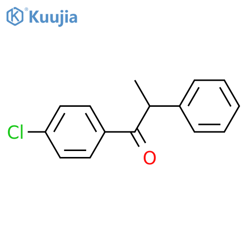1-(4-Chlorophenyl)-2-phenylpropan-1-one structure