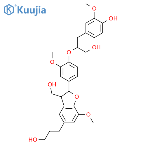 Dihydrobuddlenol B; (7'R*,8'R*,8''ξ)-form, 3'-Demethoxy, 7''-deoxy structure