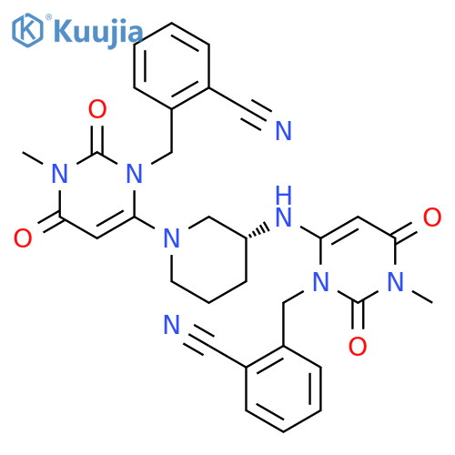 6-Despiperidinyl-6-(alogliptin-Namino-yl) Alogliptin structure