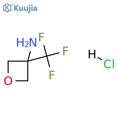 3-(Trifluoromethyl)oxetan-3-amine Hydrochloride structure