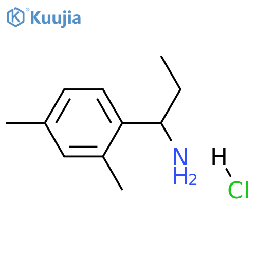 1-(2,4-Dimethylphenyl)propan-1-amine structure