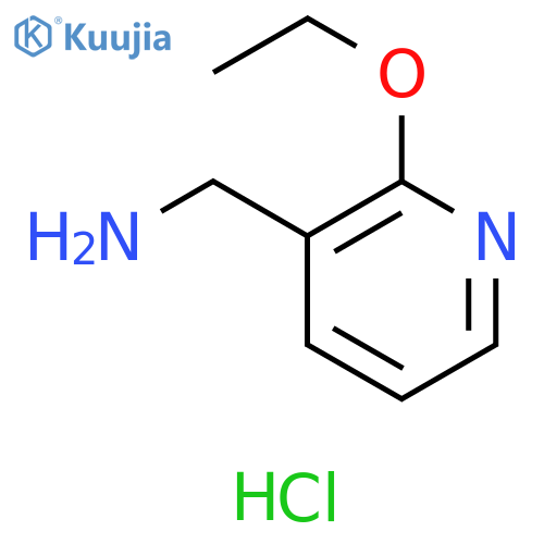 [(2-ethoxy-3-pyridinyl)methyl]amine dihydrochloride structure