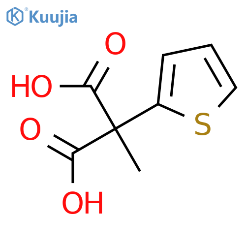 2-Methyl-2-(thiophen-2-yl)malonic Acid structure
