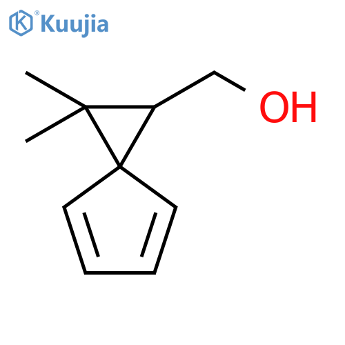 (2,2-Dimethylspiro[2.4]hepta-4,6-dien-1-yl)methanol structure