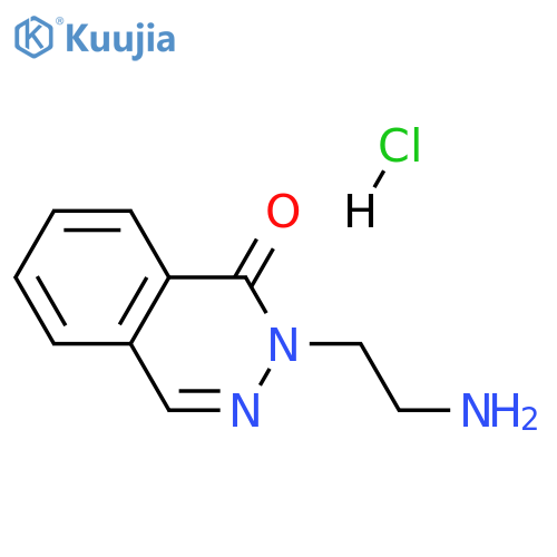 2-(2-aminoethyl)-1(2H)-phthalazinone hydrochloride structure
