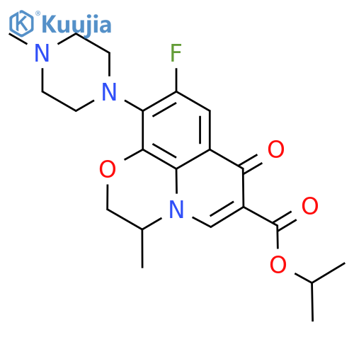 Ofloxacin Isopropyl Ester structure