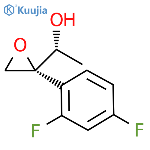 (2R,3R)-3-(2,4-Difluorophenyl)-3,4-epoxybutan-2-ol structure