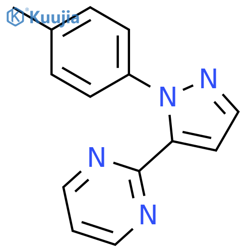 2-(1-(p-Tolyl)-1H-pyrazol-5-yl)pyrimidine structure