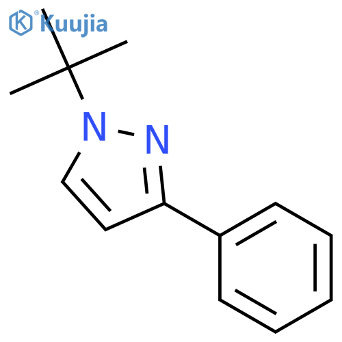 1-(tert-Butyl)-3-phenyl-1H-pyrazole structure