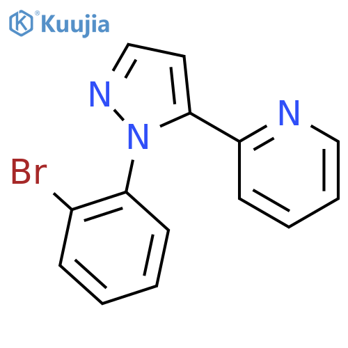 2-(1-(2-Bromophenyl)-1H-pyrazol-5-yl)pyridine structure