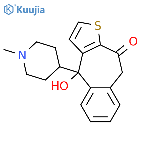 4-Hydroxy Ketotifen structure