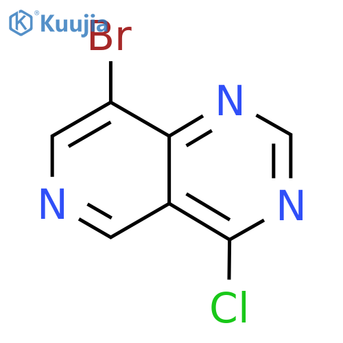 8-Bromo-4-chloropyrido[4,3-d]pyrimidine structure