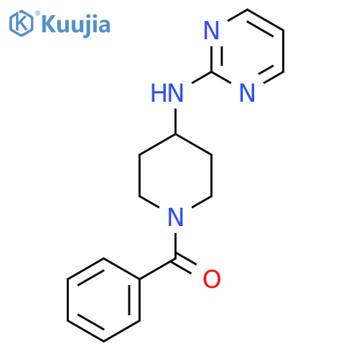 N-(1-Benzoylpiperidin-4-YL)pyrimidin-2-amine structure