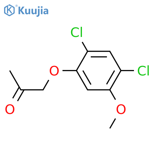 1-(2,4-Dichloro-5-methoxyphenoxy)propan-2-one structure