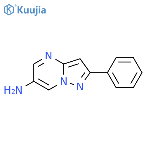 2-Phenylpyrazolo[1,5-a]pyrimidin-6-amine structure