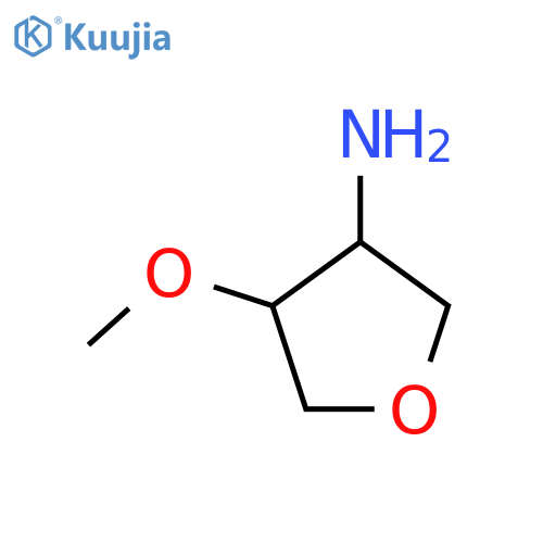 4-methoxytetrahydrofuran-3-amine structure