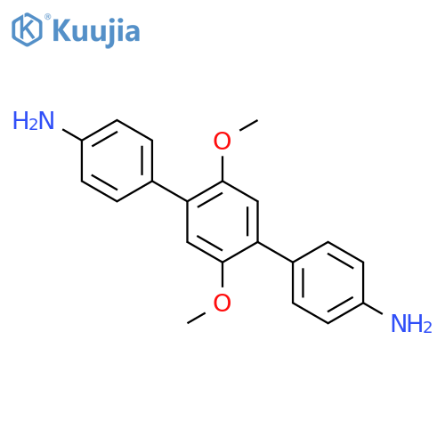 2',5'-Dimethoxy-[1,1':4',1''-terphenyl]-4,4''-diamine structure