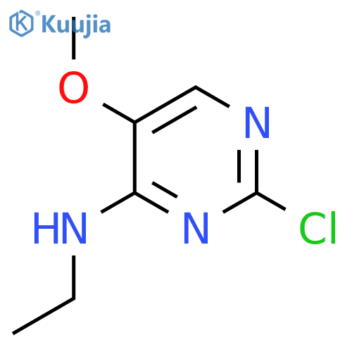 (2-Chloro-5-methoxy-pyrimidin-4-yl)-ethyl-amine structure