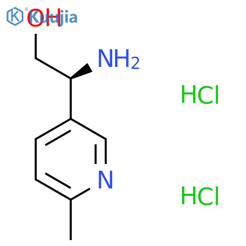 (S)-2-AMINO-2-(6-METHYLPYRIDIN-3-YL)ETHAN-1-OL 2HCL structure