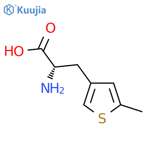 (2S)-2-amino-3-(5-methylthiophen-3-yl)propanoic acid structure