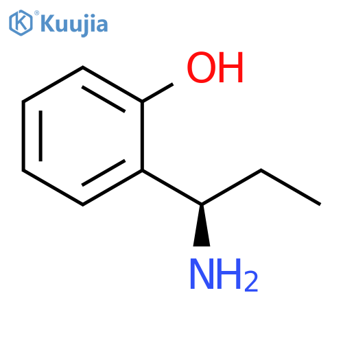 2-((1R)-1-AMINOPROPYL)PHENOL structure