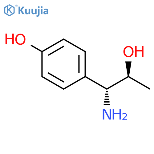 4-[(1R,2S)-1-AMINO-2-HYDROXYPROPYL]PHENOL structure