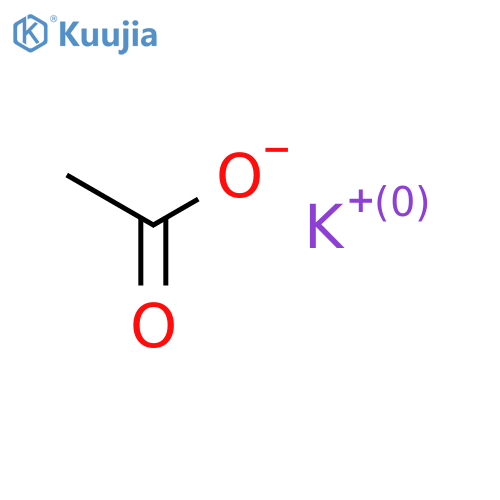 Potassium Acetate structure