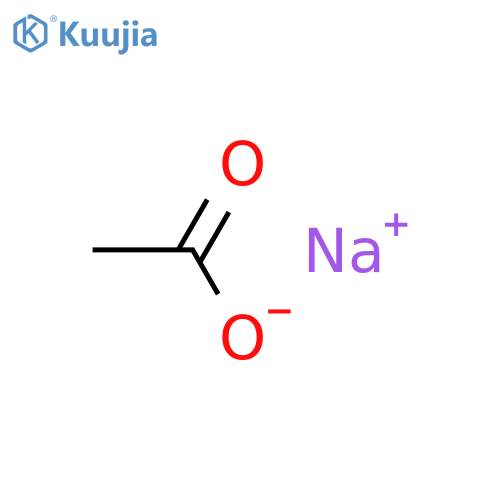 Sodium acetate structure