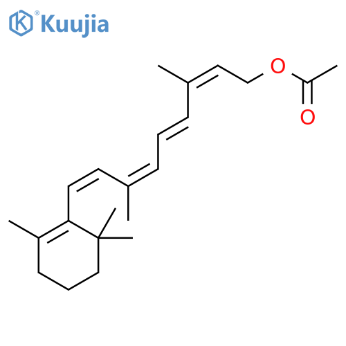Retinyl acetate structure