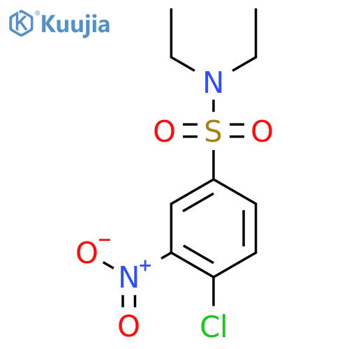 4-Chloro-N,N-diethyl-3-nitrobenzenesulfonamide structure