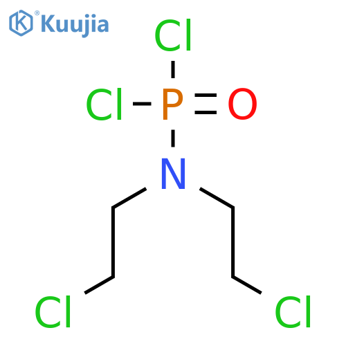 Bis(2-chloroethyl)aminophosphoric Dichloride structure