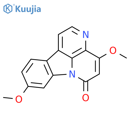 4,9-Dimethoxycanthin-6-one structure