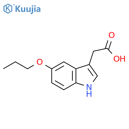 2-(5-PROPOXY-1H-INDOL-3-YL)ACETIC ACID structure