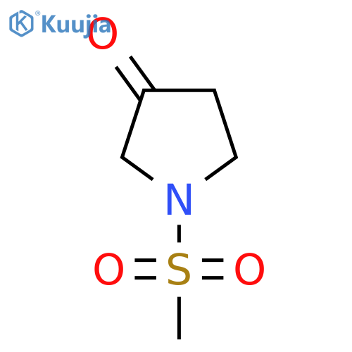 1-(Methylsulfonyl)-3-pyrrolidinone structure