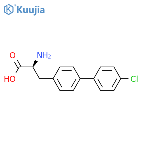 4-(4-Chlorophenyl)-L-phenylalanine structure